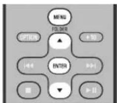 MENU FOLDER OPTION +10 ENTER +11