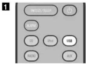 YAMAHA MCR042 - Escuchar un dispositivo USB - 1