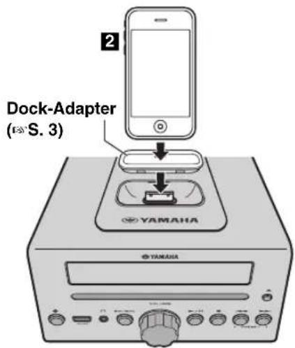 YAMAHA MCR042 - Musikwiedergabe von Ihrem iPod - 2