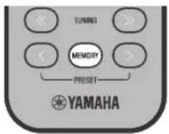 TUNING MEMORY PRESET YAMAHA