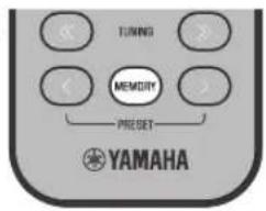 TUNING MEMORY PRE SET YAMAHA