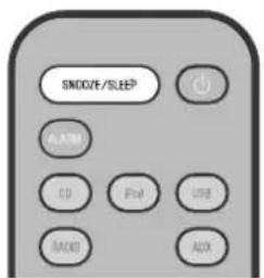 YAMAHA MCR042 - Interrompre momentanément l'alarme (Snooze) - 1