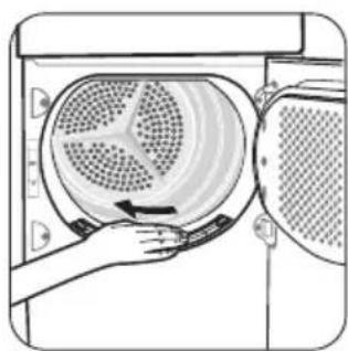 ZANUSSI ZTEB288 - Nettoyage des filtres à peluches - 2