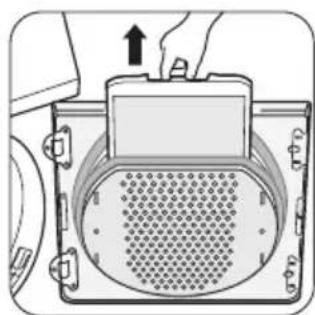 ZANUSSI ZTEB288 - Cleaning lint filters - 5