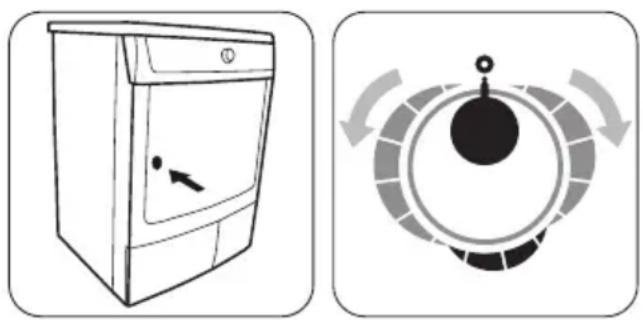 ZANUSSI ZTEB288 - Machine inschakelen - 1