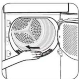 ZANUSSI ZTEB288 - Cleaning lint filters - 4