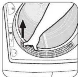 ZANUSSI ZTEB288 - Cleaning lint filters - 3