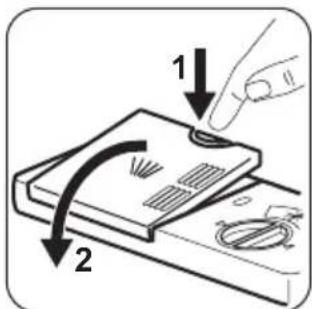 ZANUSSI ZDF18001WA - Using the detergent - 2