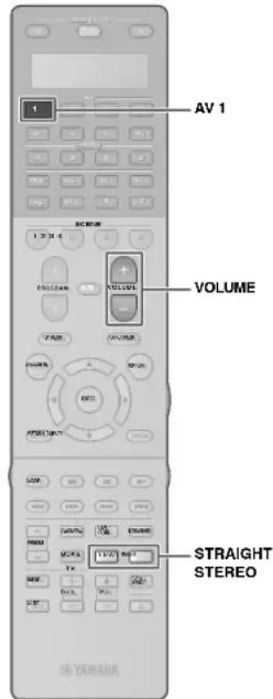 YAMAHA CXA5000 - Wiedergabe einer BD/DVD - 1