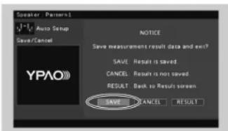 YAMAHA CXA5000 - Optimisation automatique des réglages d'enceintes (YPAO) - 7