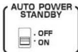 YAMAHA MXA5000 - Turning off the unit automatically (auto-standby function) - 1