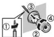 YAMAHA MXA5000 - Connecting speaker cables - 1