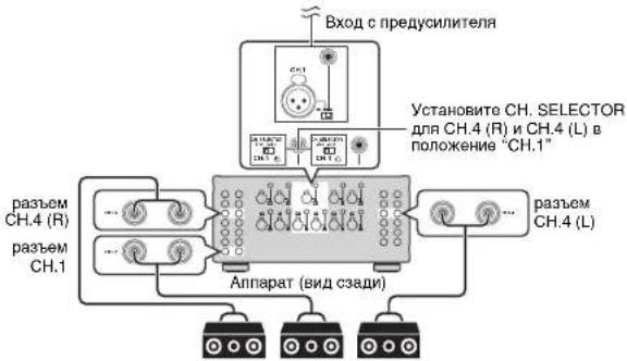YAMAHA MXA5000 - Ucnolb30BaHne Tpex KOJIOHOK nIa OJHO KAHaNA (HeCKoJIbKO KOJIOHOK) - 1