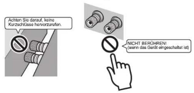 YAMAHA MXA5000 - Vorsichtsmaßnahmen für den Gebrauch - 2