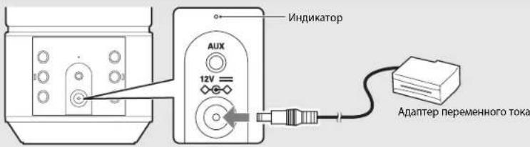 Индикатор AUX 12V Адаптер переменного тока