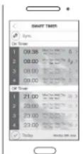 YAMAHA LSX700 - Ställa in SMART TIMER - 1