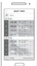 YAMAHA LSX700 - Einstellen des SMART TIMER - 1