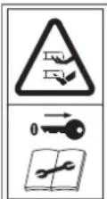 Wolf Garten LIION Power 40 - Signification des symboles - 3