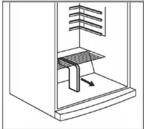 ZANUSSI ZRT44200WA - Segundo Passo: Retirar a División Central entre as gavetas. - 2