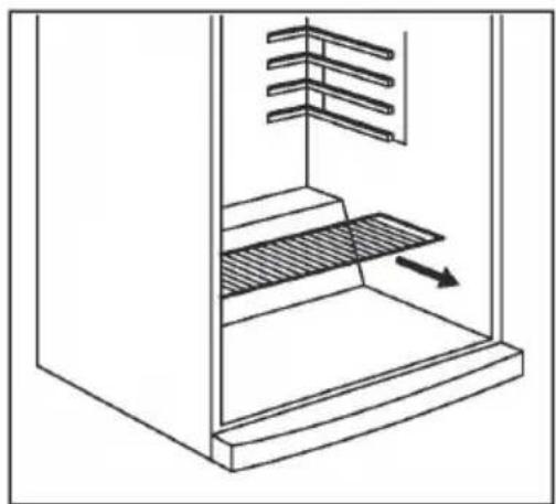 ZANUSSI ZRT44200WA - Troisième étape: Enlever le couvercle des bacs à légumes - 1