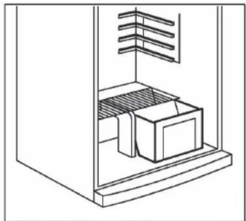 ZANUSSI ZRT44200WA - Segundo Passo: Retirar a División Central entre as gavetas. - 1
