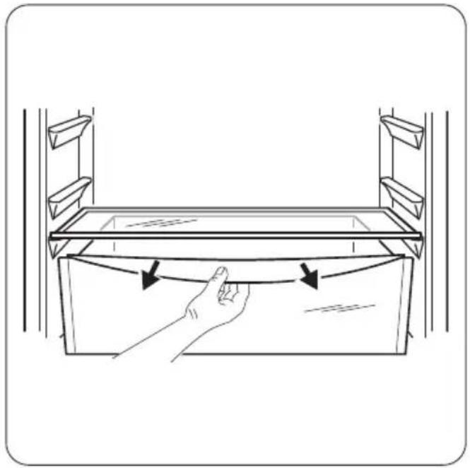 ZANUSSI ZRB34214XA - Compartiment basse température - 1