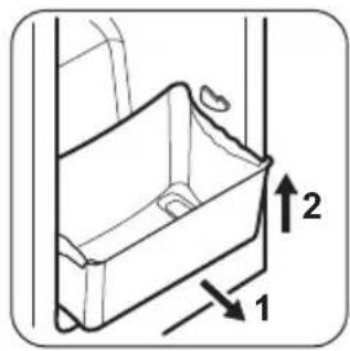 ZANUSSI ZRB34214XA - Vriesmandjes uit de vriezer verwijderen - 1