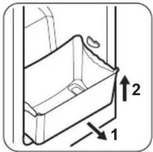 ZANUSSI ZRB34214XA - Entnahme von Gefrierkörben aus dem Gefrierschrank - 1