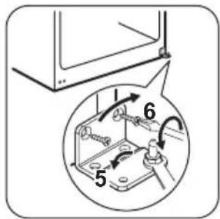 ZANUSSI ZRB34214XA - Zmiana kierunku otwierania drzwi - 3