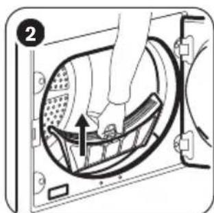 ZANUSSI ZTE7100PZ - Het filter schoonmaken - 3