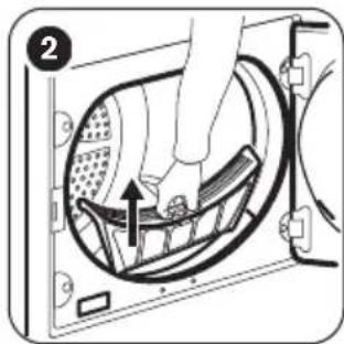 ZANUSSI ZTE7100PZ - Reinigen des Siebs - 3