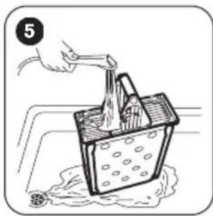 ZANUSSI ZDP7202PZ - Cleaning the filter - 16