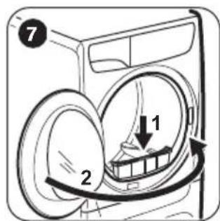 ZANUSSI ZDP7202PZ - Reinigen des Siebs - 7