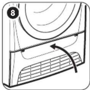 ZANUSSI ZDP7202PZ - Cleaning the filter - 19