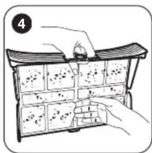 ZANUSSI ZDP7202PZ - Cleaning the filter - 3