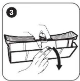 ZANUSSI ZDP7202PZ - Cleaning the filter - 2