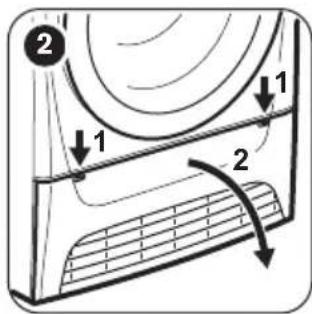 ZANUSSI ZDP7202PZ - Cleaning the filter - 13