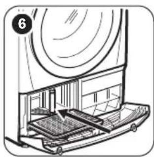 ZANUSSI ZDP7202PZ - Cleaning the filter - 17