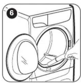 ZANUSSI ZDP7202PZ - Cleaning the filter - 5
