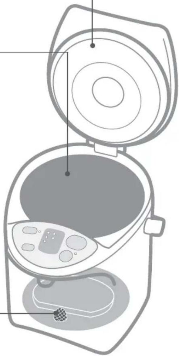 PANASONIC NCEH40PC - Clean the filter with a brush. - 2