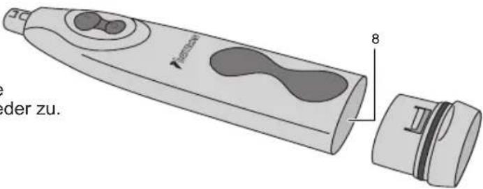 BESTRON DSA3500C - VERWENDUNG - Auswechseln der Batterien - 1