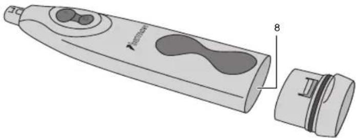 BESTRON DSA3500C - WERKING - Batterijen verrangen - 1