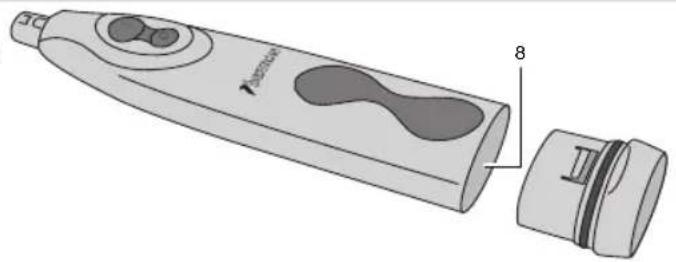 BESTRON DSA3500C - OPERATION - Changing batteries - 1