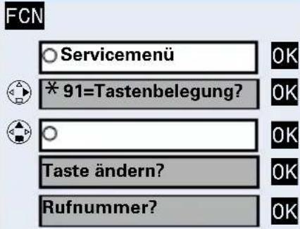 SIEMENS optiPoint WL2 professional - Ext. Ruf-Nr. in FCN-Listespeichern - 1