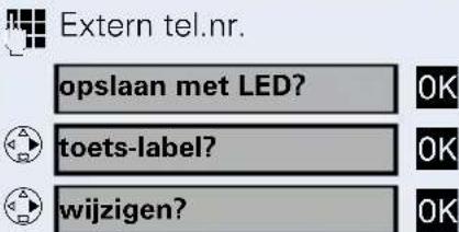 SIEMENS optiPoint WL2 professional - Ext. oproepnr. in FCN-lijst opslaan - 3