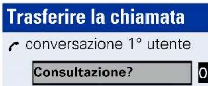 SIEMENS optiPoint WL2 professional - Alternare la chiamata   tra due utenti - 3