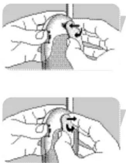 PHILIPS SCD468 - Anbringen / Abnehmen des Gurtel-Clips - 1