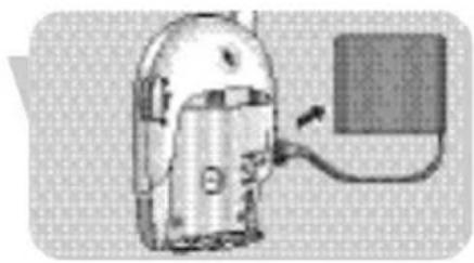 PHILIPS SCD468 - Ebeveyn ünitesi pil paketini degistirme - 2