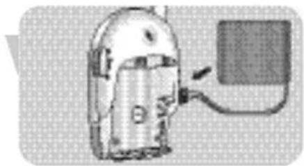 PHILIPS SCD468 - Ebeveyn ünitesi pil paketini degistirme - 3