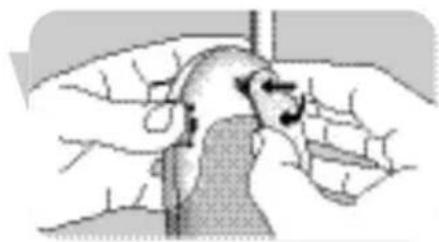 PHILIPS SCD468 - Riemclip aanbrengen - 1